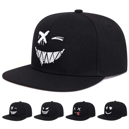Unisex Personality Embroidery Hip-hop Hats