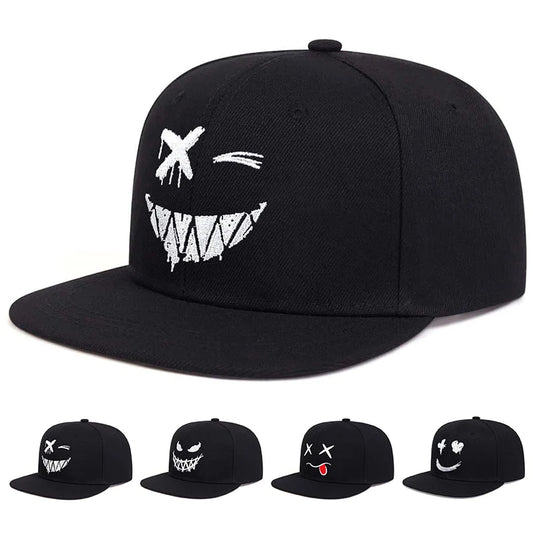 Unisex Personality Embroidery Hip-hop Hats