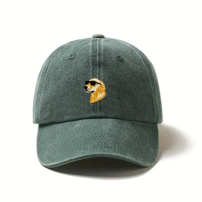 Golden Retriever Printed Baseball Cap