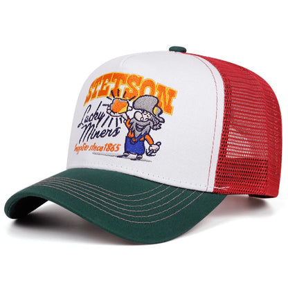 Unisex STETSON Nuggets Mesh Trucker Baseball Cap