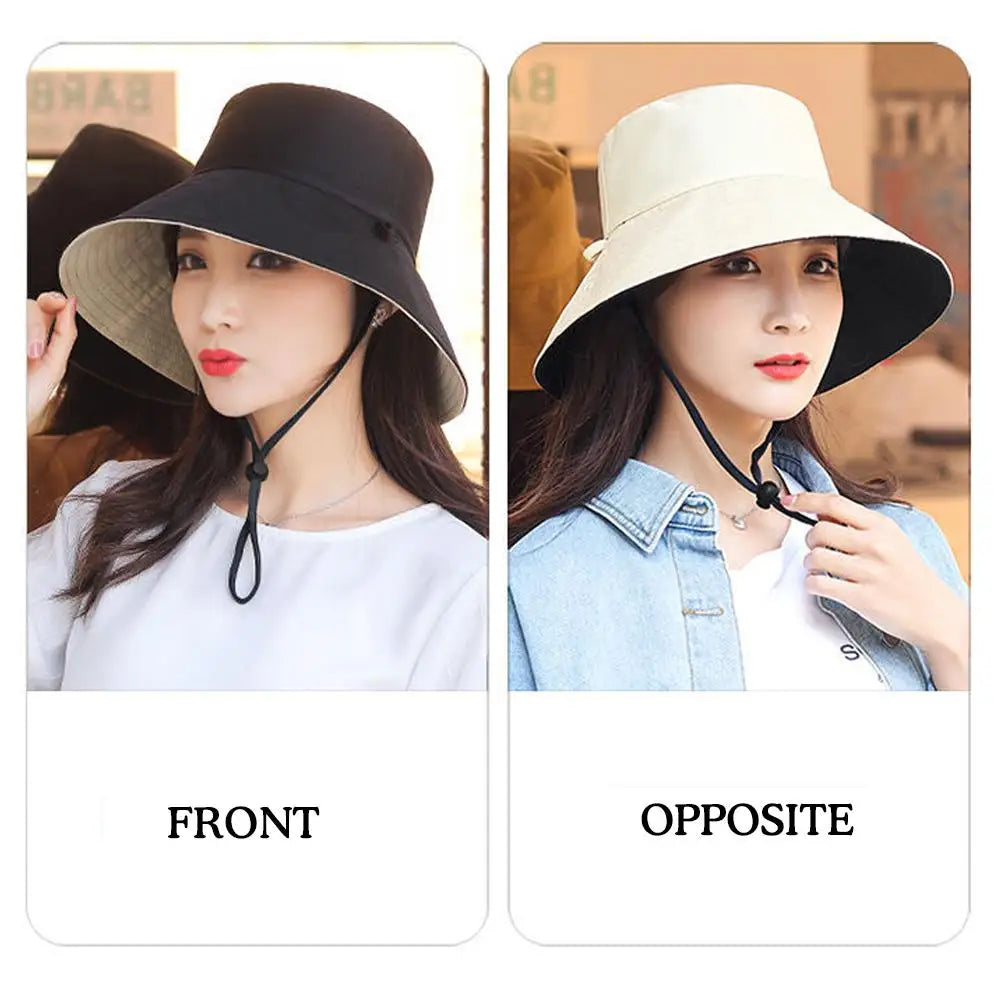 Double-Sided Foldable Bucket Hat