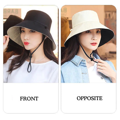Double-Sided Foldable Bucket Hat