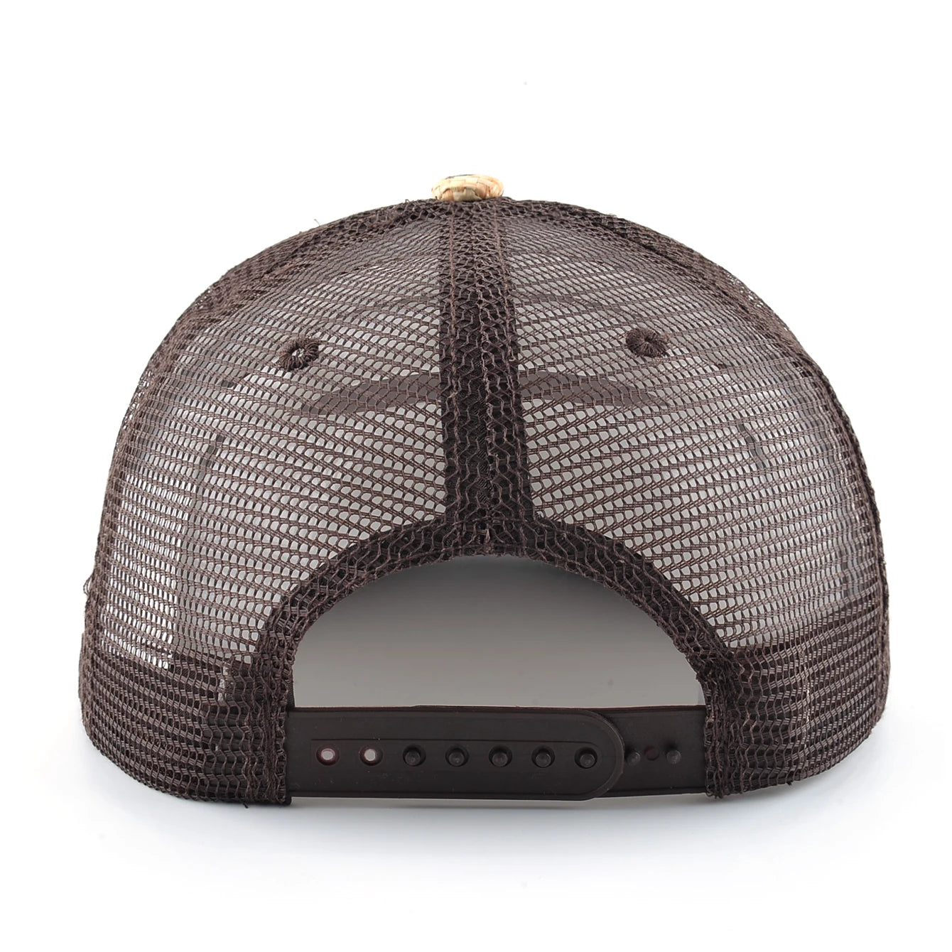 Straw Floral Flat Bill Baseball Cap