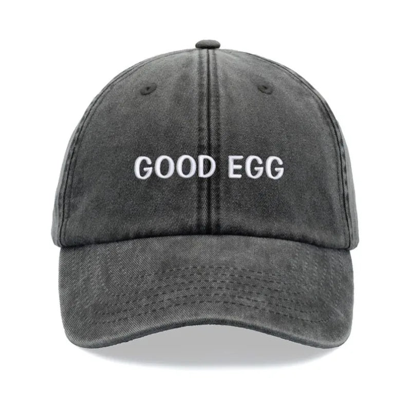 Good Egg Vintage Washed Baseball Cap