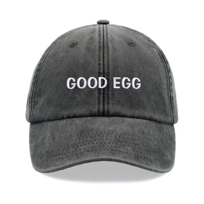 Good Egg Vintage Washed Baseball Cap