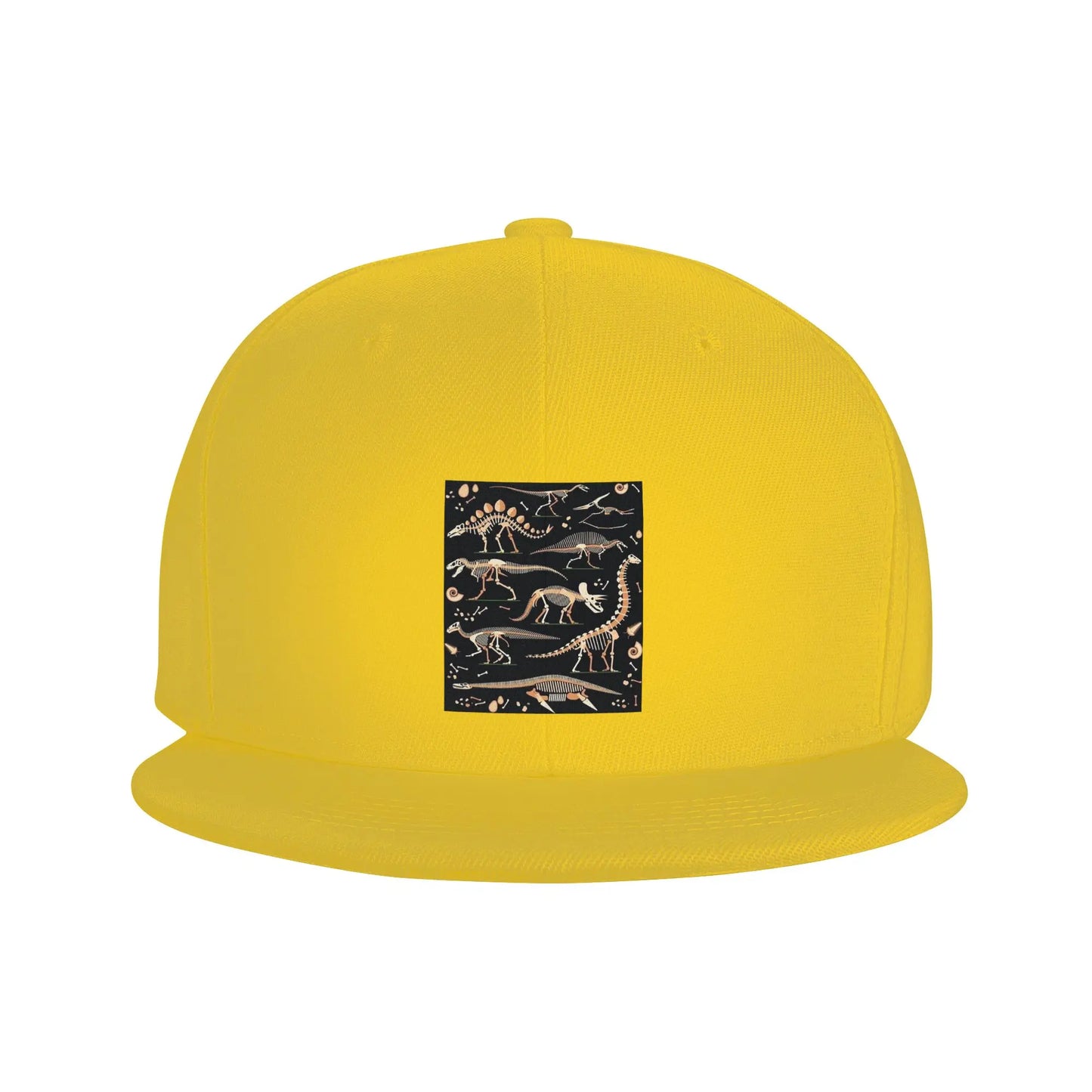 Dinosaur Fossil Halloween Graphic Snapback Cap