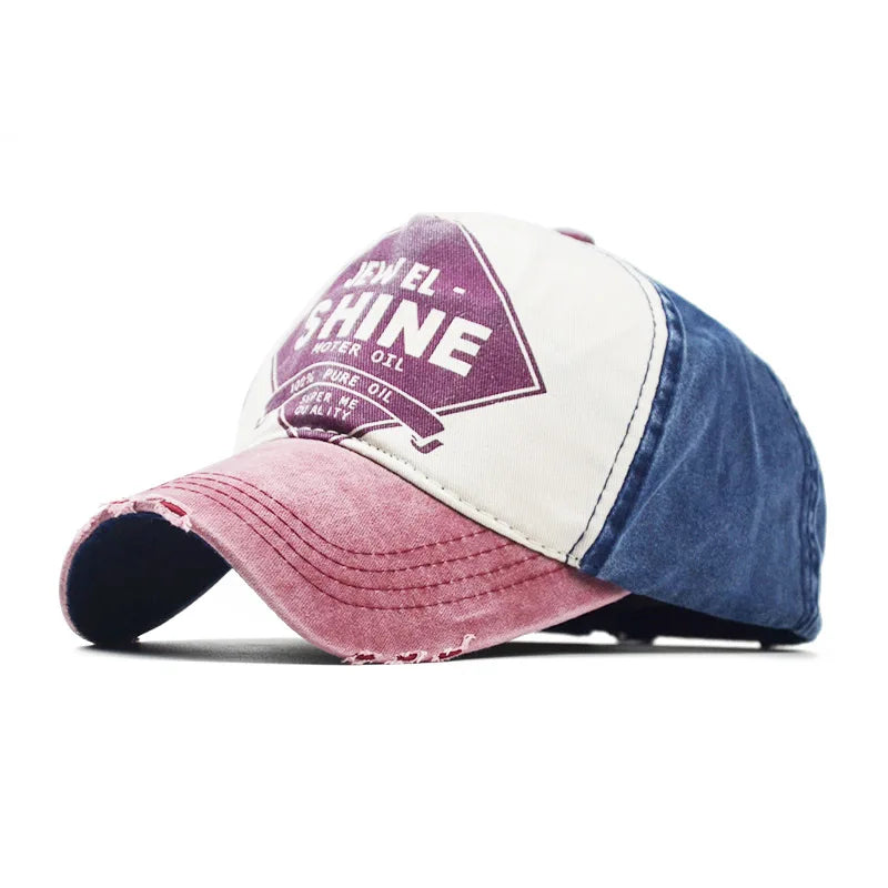 Korean Summer Cotton Breathable Sun Protection Snapback Cap