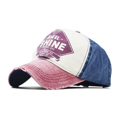 Korean Summer Cotton Breathable Sun Protection Snapback Cap