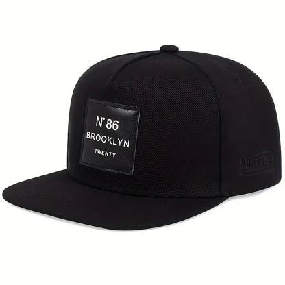 Brooklyn Print Label Embroidery Outdoor Snapback Cap