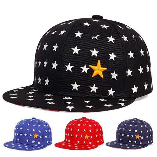 Kids Star Embroidered Baseball Cap