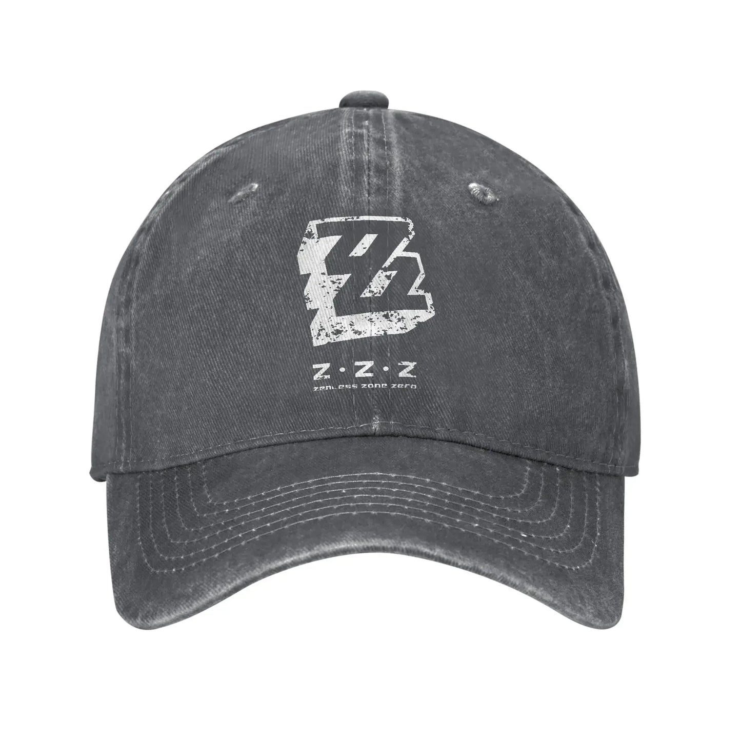 ZZZ Game Vintage Washed Baseball Cap