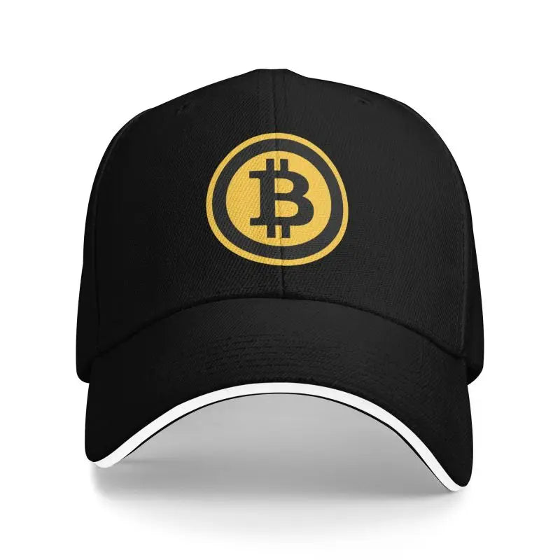 Bitcoin Cryptocurrency Hodl BTC Snapback Baseball Cap