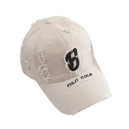 Vintage Letter Duckbill Baseball Cap