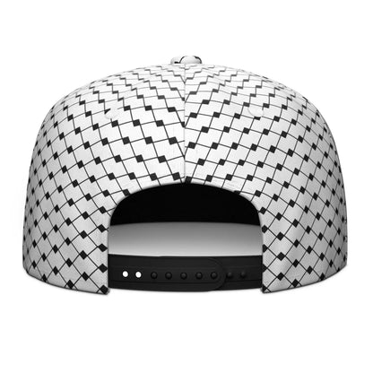 Custom Arabic DZ Flat-Brim Hip-Hop Snapback