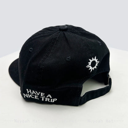 Retro H Patch Flat-Brim Snapback