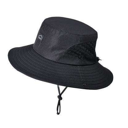 Breathable Large Brim Sun Protection Bucket Hat