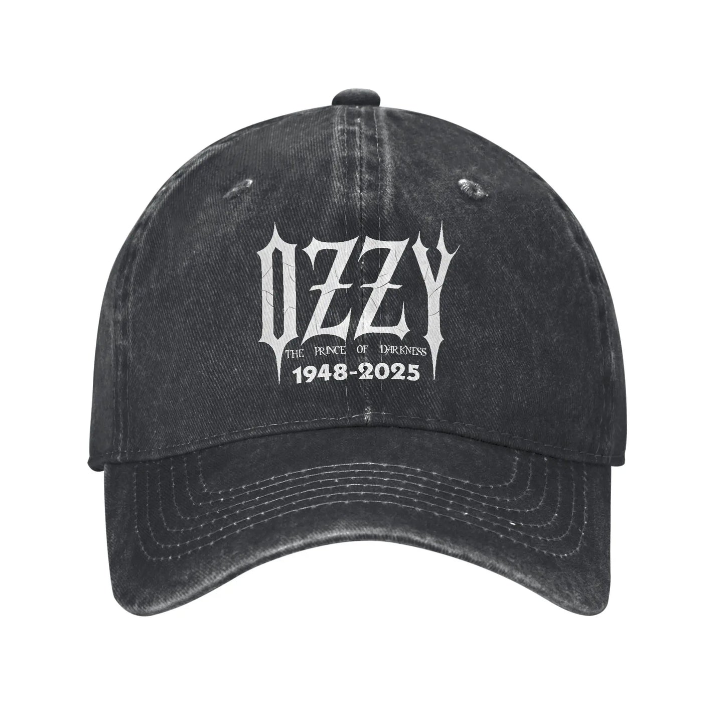 Ozzys Osbournes Washed Retro Trucker Baseball Cap