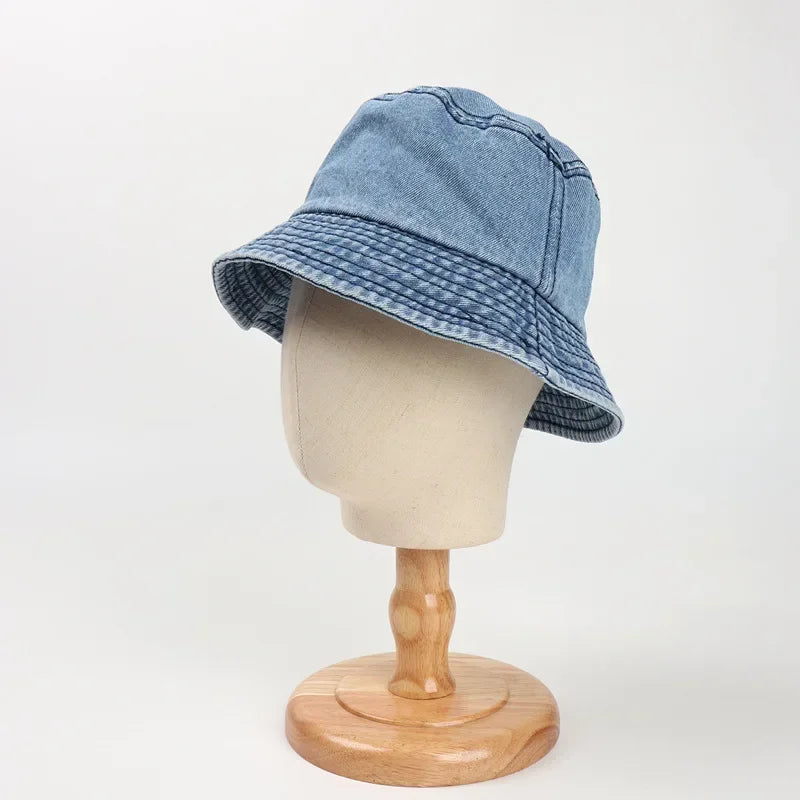 Retro Washed Four Seasons Casual Bucket Hat