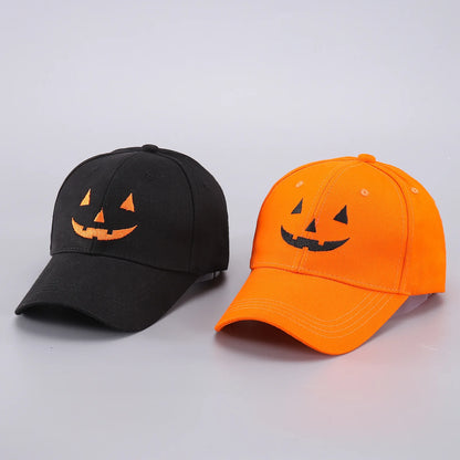 Skull Print Halloween Baseball Cap