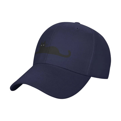 Black Cat Y2K Kpop Rock Casual Baseball Cap