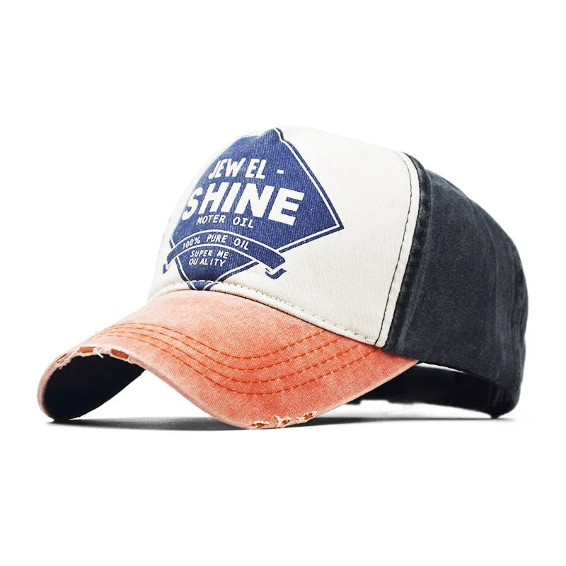 Korean Summer Cotton Breathable Sun Protection Snapback Cap