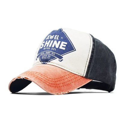 Korean Summer Cotton Breathable Sun Protection Snapback Cap