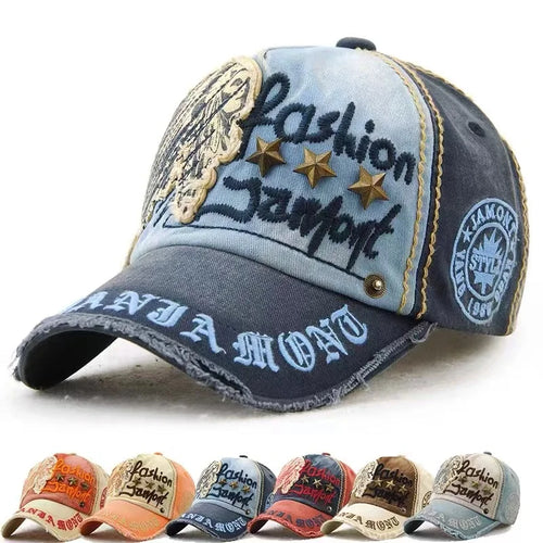 Willow Spike Luxury Letter Casual Baseball Cap