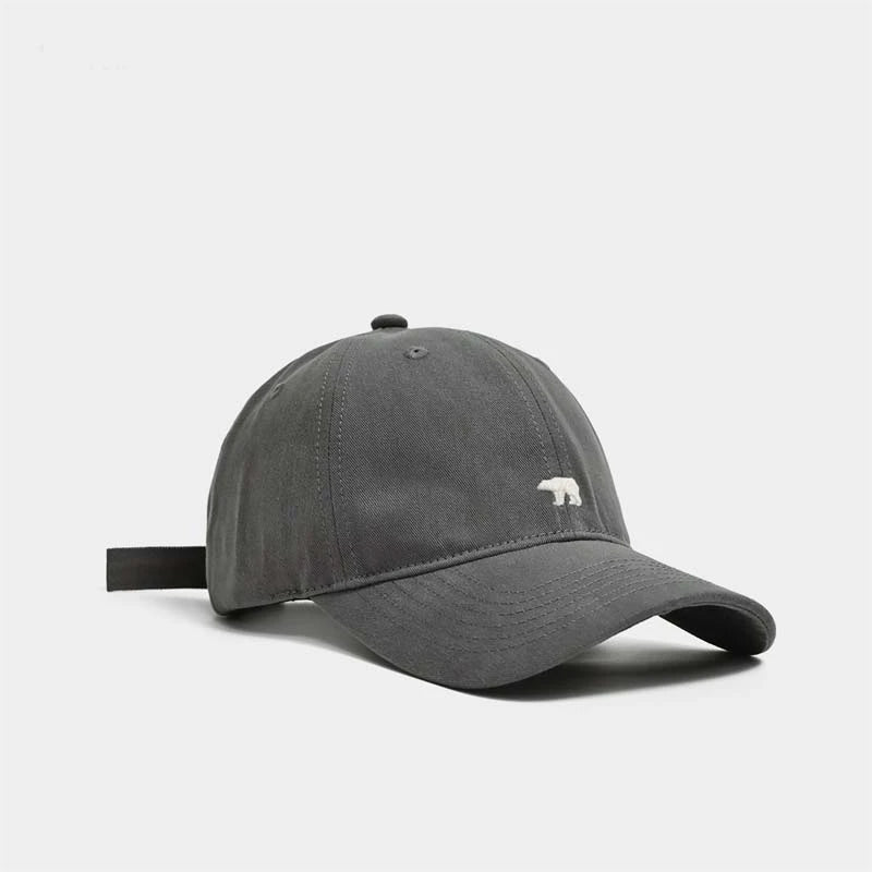 Polar Bear Embroidered Adjustable Breathable Baseball Hat