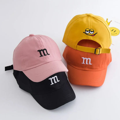 Children’s Letter Print Thin Visor Baseball Cap