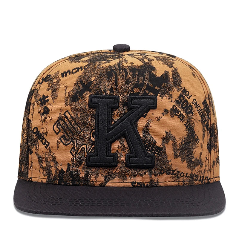 Unisex Letter Embroidered Hip Hop Baseball Cap