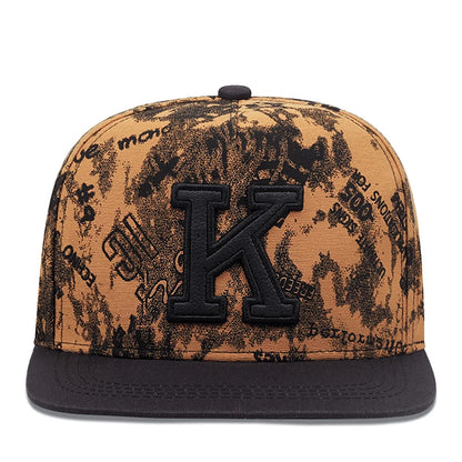 Unisex Letter Embroidered Hip Hop Baseball Cap