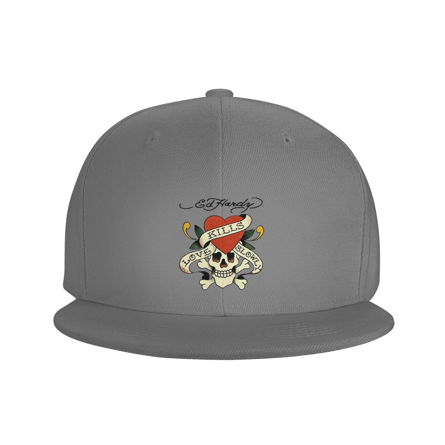 Ed Hardy Love Kills Slowly Graphic Snapback Cap