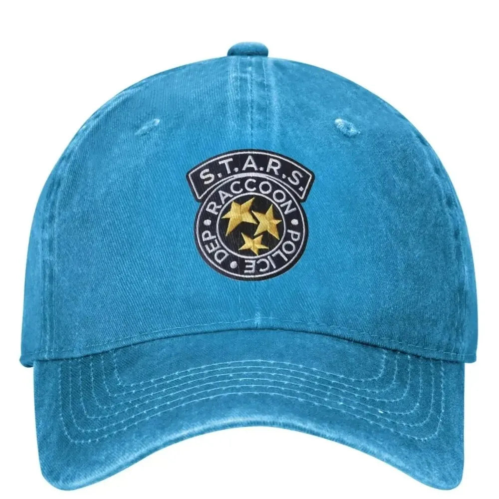 Resident Evil Stars Logo Retro Adjustable Baseball Cap