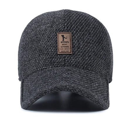 Winter Warm Ear Flap Baseball Cap