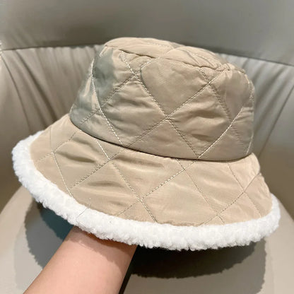Lightweight Warm Cotton Winter Bucket Hat