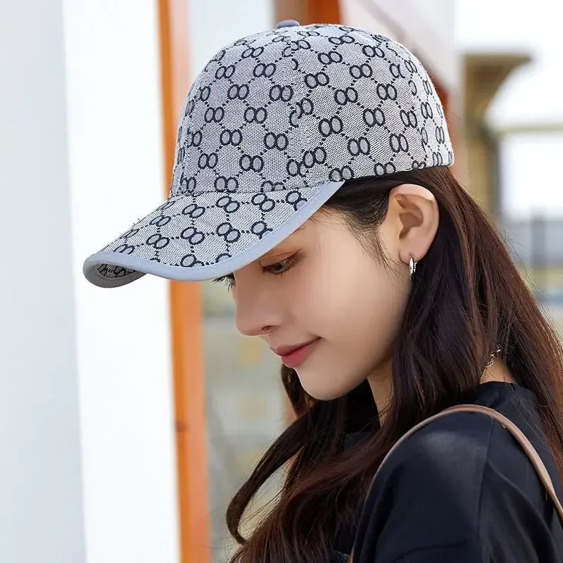Retro Printed Hip Hop Baseball Cap