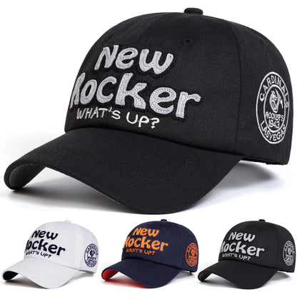 Unisex NEW ROCKER Letter Embroidery Baseball Caps