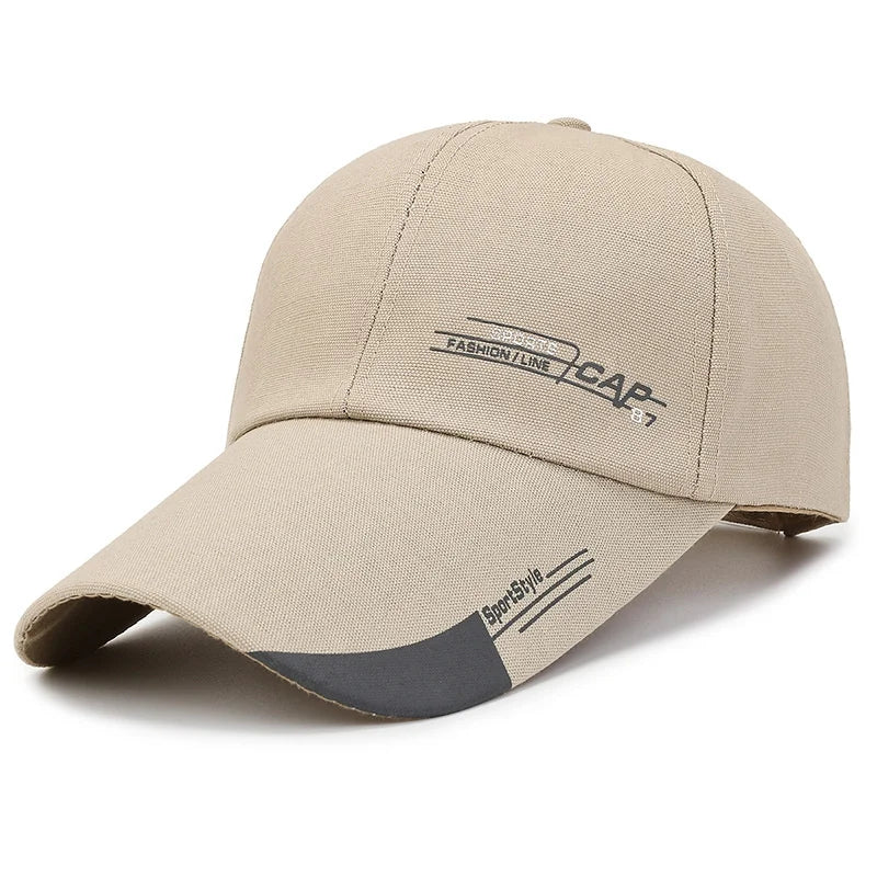 Extra Long Brim Mesh Baseball Cap
