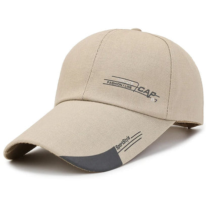 Extra Long Brim Mesh Baseball Cap