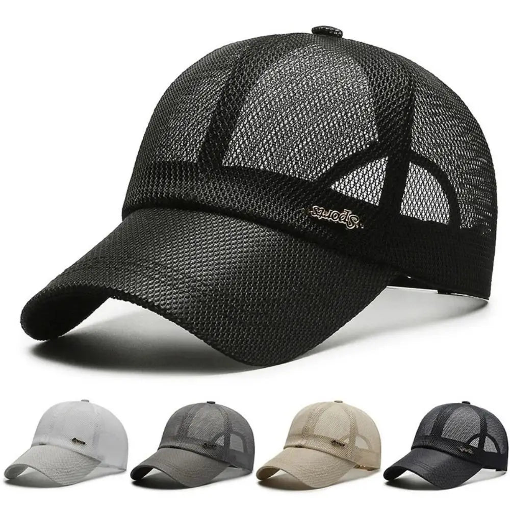 Quick Dry Letter Trucker Baseball Cap