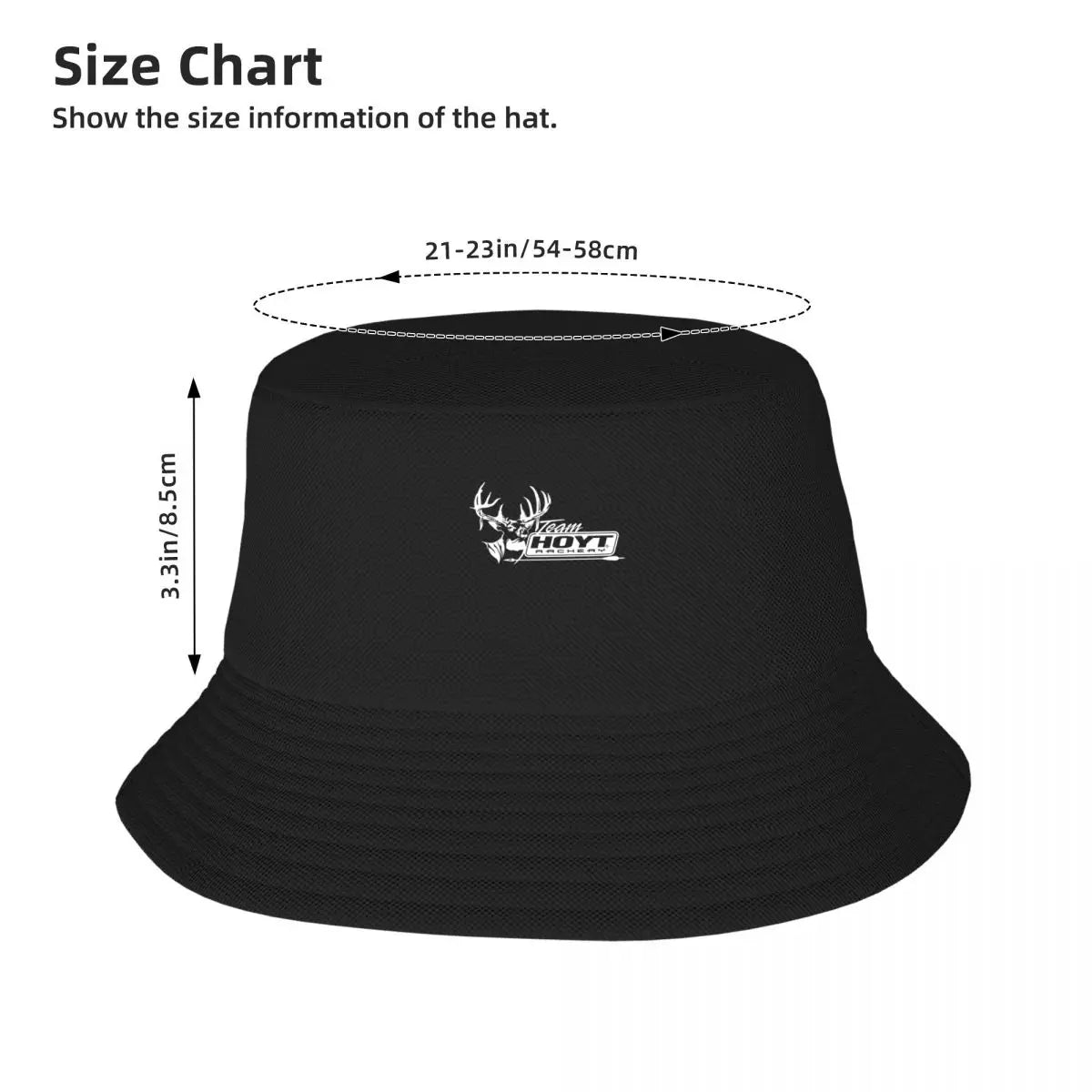 Hoyt Archery Logo Crossbow Arrow Bucket Hat