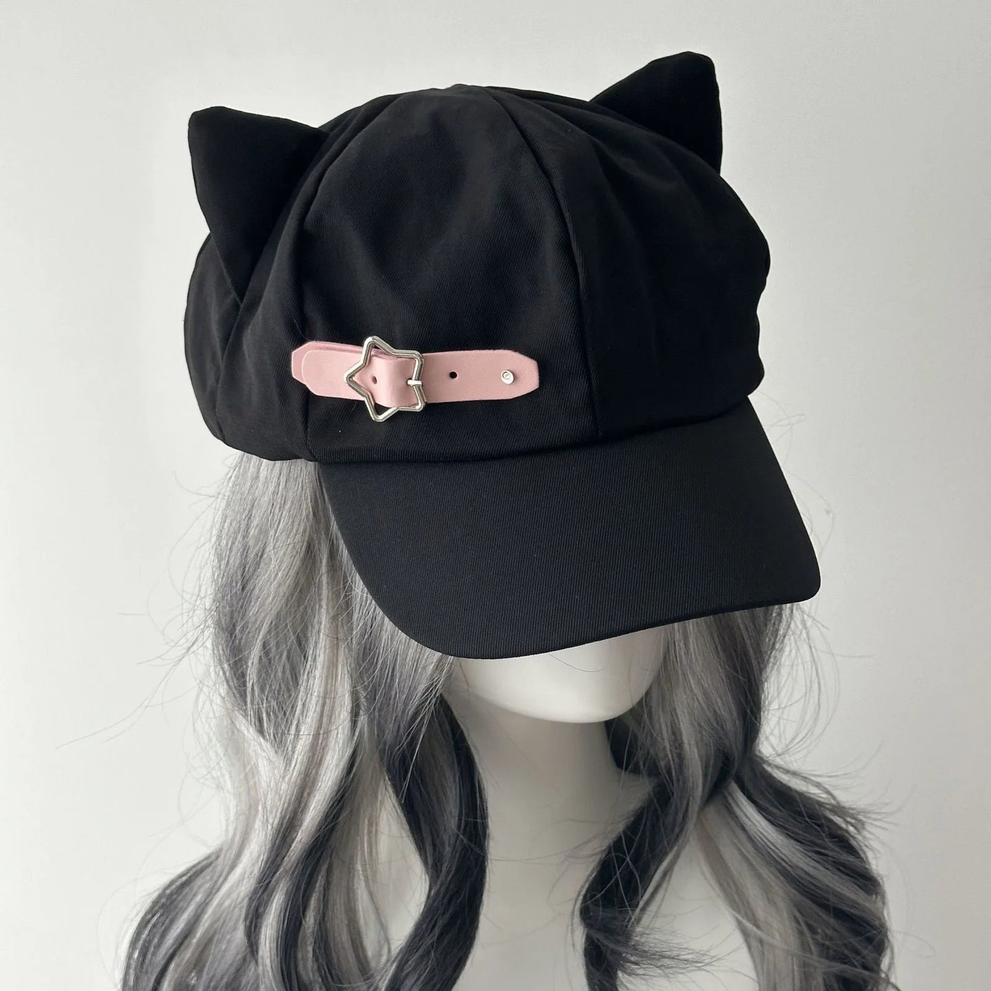 Cute Cat Ear Y2K Otaku Baseball Cap