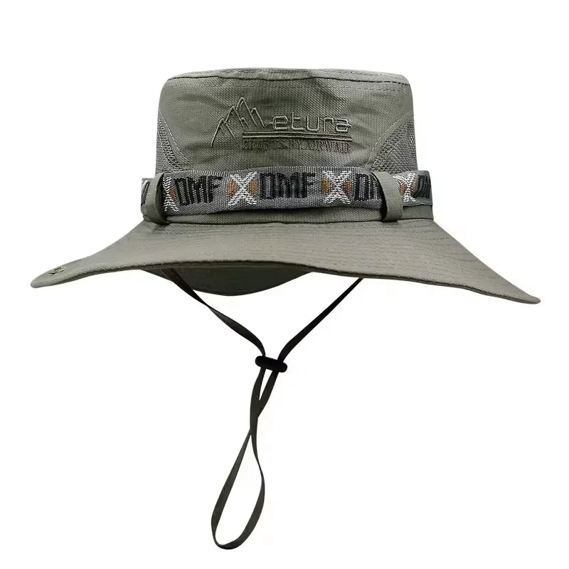 Wide Brim UV Protection Bucket Hat