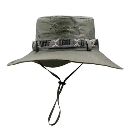 Wide Brim UV Protection Bucket Hat