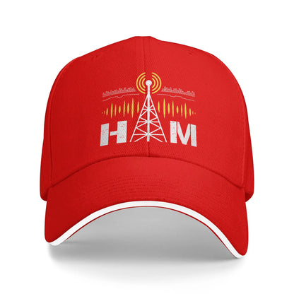 Summer Casual Ham Radio Hiking Baseball Cap