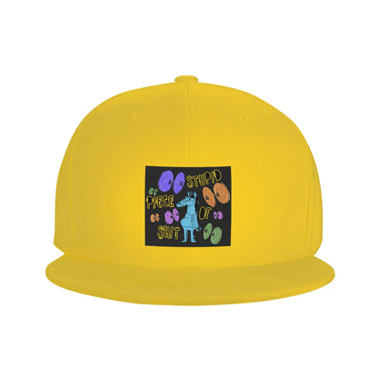 Cartoon Bojack Horseman Quote Graphic Streetwear Snapback Cap