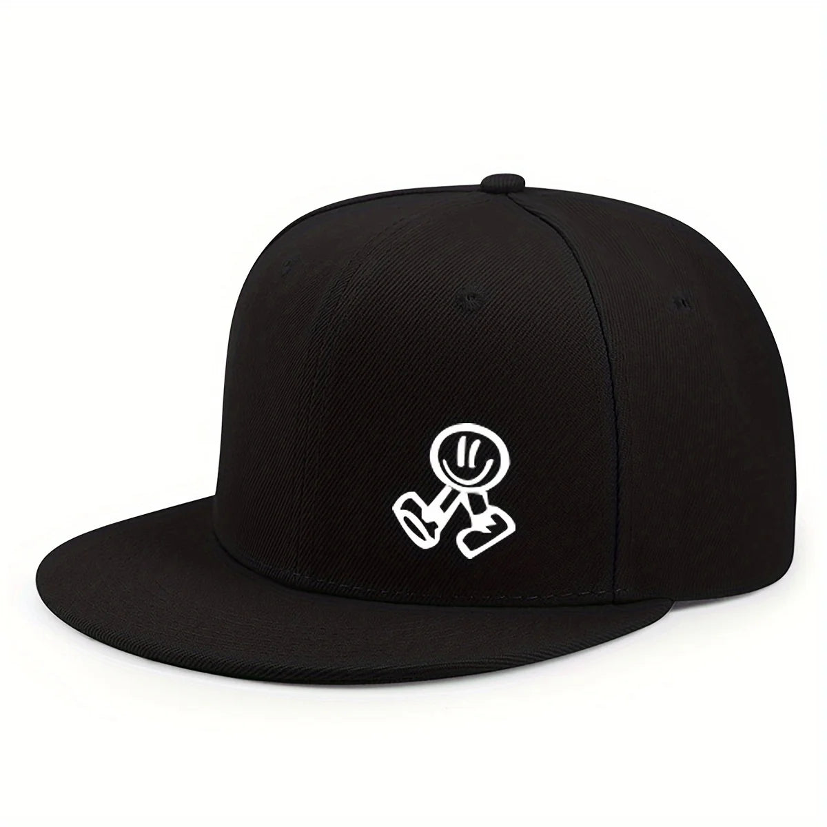 Unisex Wide Brim Hip-hop Breathable Flat Cap
