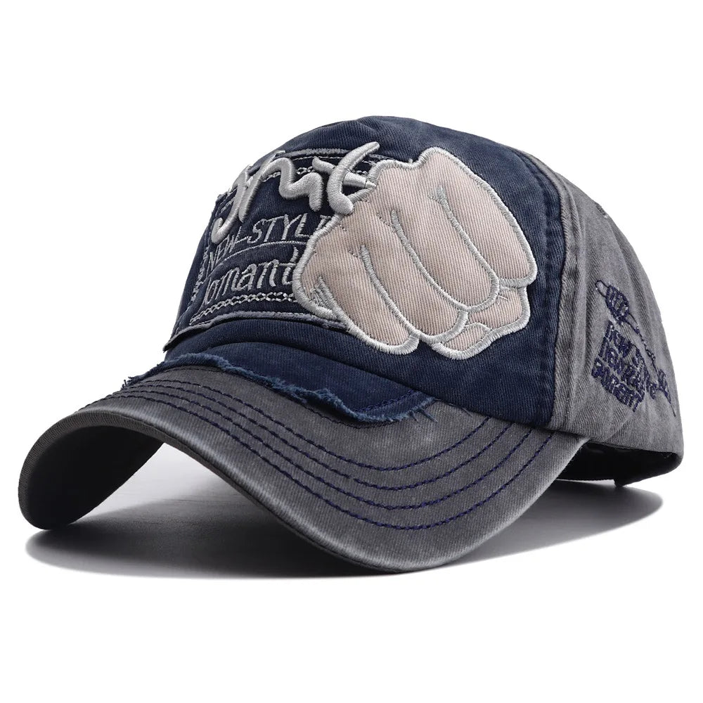 Luxury Embroidered Cotton Baseball Cap