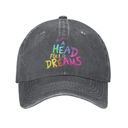 Coldplay 2025 Tour Head Full Dreams Baseball Cap