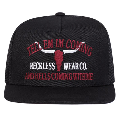 Embroidery Baseball Net Hats Spring Summer